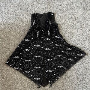 Sparkling Black Kids Costume